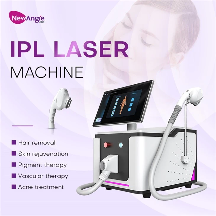 Professional IPL Machine For Ingrown Hair Removal And Razor Bump Reduction factory