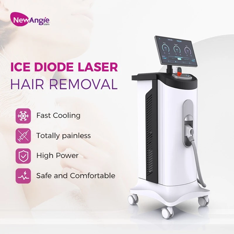 Diode Laser Hair Removal Cold Cooling Technology Safe Painless suppliers