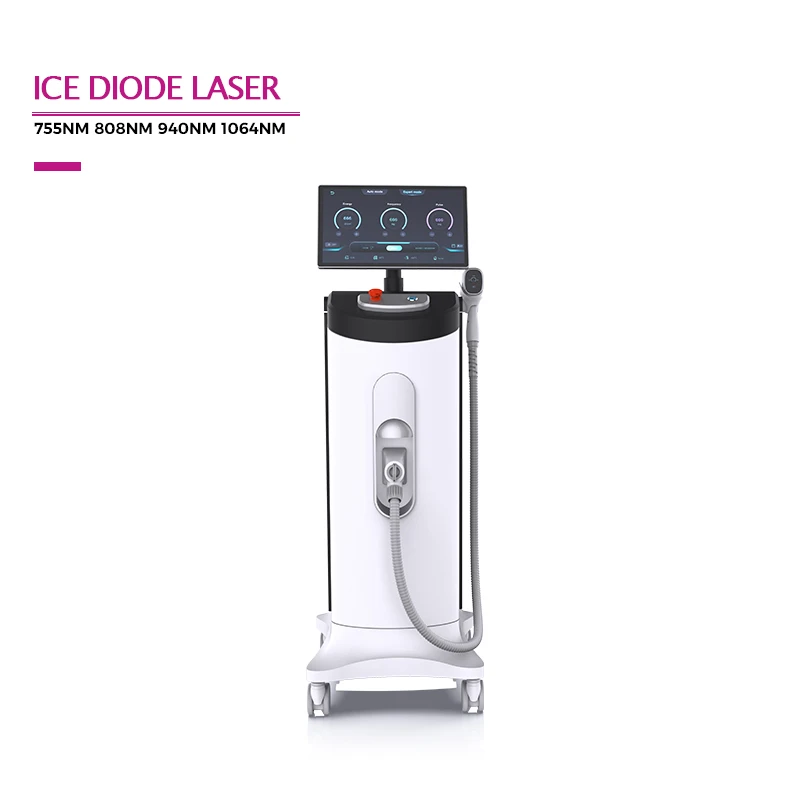 Diode Laser Hair Removal Cold Cooling Technology Safe Painless