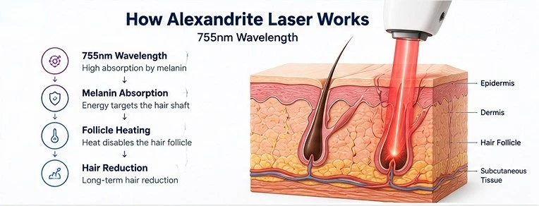 How Alexandrite Laser Works How Alexandrite Laser Works