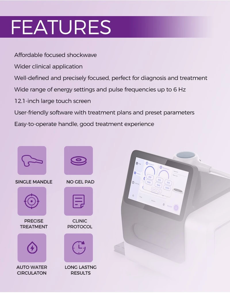 Professional Focused Shockwave Machine Professional Focused Shockwave Machine